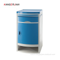 Hospital medical high end bedside tray table abs bedside cabinet